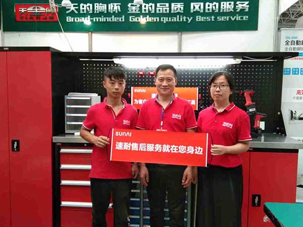 樱桃播放器气动工具展区展现